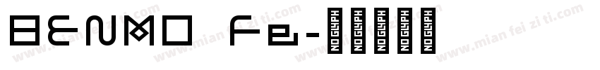 BENMO Fe字体转换